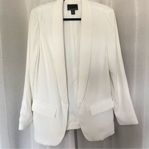 Cynthia Rowley white blazer